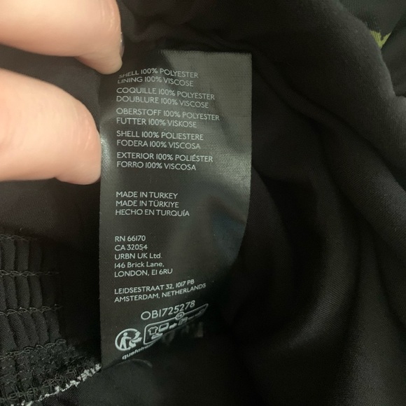 Free People In A Bubble Mini Dress - Size M -‎ Black - NWT - Picture 8 of 10